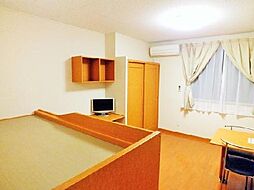 レオパレスハイム　つくば 101 1階1Kのリビング/ダイニング