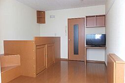 上信電鉄 佐野のわたし駅 徒歩3分の賃貸アパート 1階1Kのリビング/ダイニング