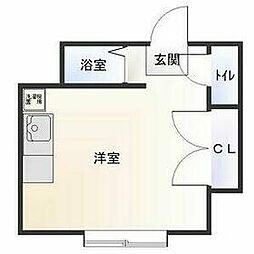 間取図画像 ワンルーム
