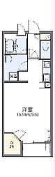 レオネクスト坊金 1Kの間取図画像