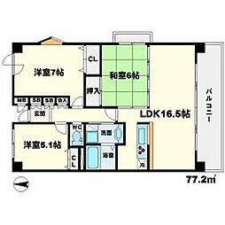 クレセント千里中央 3階