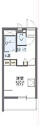 レオパレスセンタービレッジ2 1Kの間取図画像
