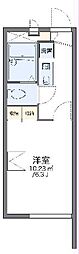 レオパレスコヅチ 1Kの間取図画像