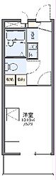 レオパレス高砂 1Kの間取図画像