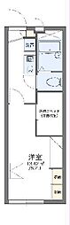 名古屋市営鶴舞線 赤池駅 バス13分 和合下車 徒歩8分の賃貸アパート 2階1Kの間取り