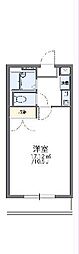 レオパレストモ 1Kの間取図画像