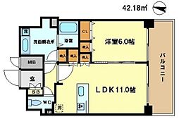 プレサンス梅田北デイズ 11階