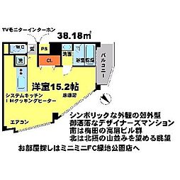 間取図画像 ワンルーム