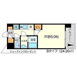 リッツ新大阪 8階