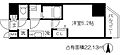 プレサンス心斎橋クオーレ14階7.2万円