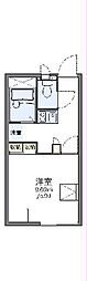 レオパレスSoleil 1Kの間取図画像