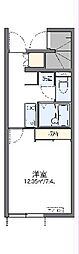 レオネクスト菱池 1Kの間取図画像