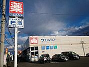 【ドラッグストア】ウエルシア安中郷原店まで450ｍ
