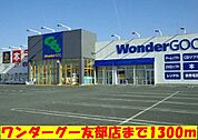 【レンタルビデオ】ワンダーグー友部店まで1300ｍ