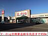 周辺：【ドラッグストア】V・drug中部薬品岐阜島店まで450ｍ