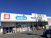 【ドラッグストア】ウエルシア古河諸川店まで850ｍ