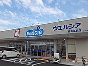【ドラッグストア】ウエルシア日高高萩店まで850ｍ