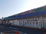 【スーパー】カスミまで850ｍ
