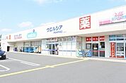 【ドラッグストア】ウエルシア伊勢崎市場店まで2600ｍ