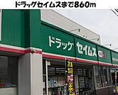 【ドラッグストア】ドラッグセイムス東海富木島店まで860ｍ