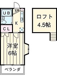 矢切駅 3.8万円