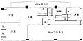 白樺フラッツ7階23.8万円