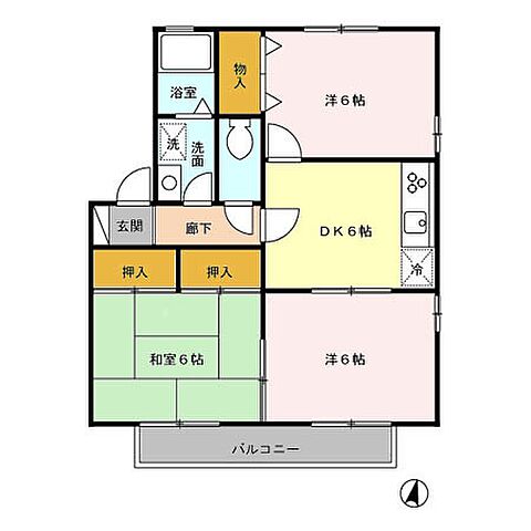 ホームズ でお部屋探し 東武伊勢崎線 越谷駅 徒歩16分 3dk 賃料7 4万円 2階 55 2 賃貸アパート住宅情報 物件番号 3701033 0214915 取扱い不動産会社 ハウスコム株式会社 越谷店