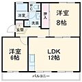 若宮ハイツ1階6.8万円