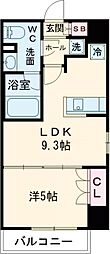 東京メトロ丸ノ内線 新大塚駅 徒歩7分の賃貸マンション 6階1LDKの間取り