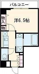 ユリカロゼＡＺ上板橋 4階1Kの間取り