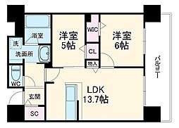 CREST COURT DOSHIN(クレストコート同心) 10階/-
