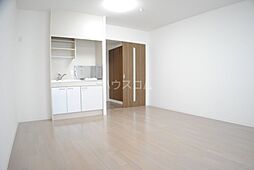 エルヴェ東天満 17階ワンルームのリビング/ダイニング