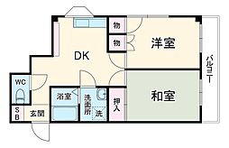 間取図画像 2DK