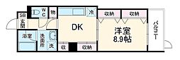 間取図画像 1DK