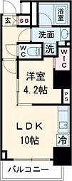 東京メトロ半蔵門線 錦糸町駅 徒歩5分の賃貸マンション 4階1LDKの間取り