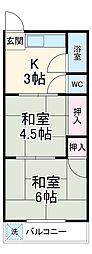 黒川駅 3.4万円