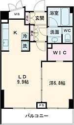 JR山手線 田町駅 徒歩13分の賃貸マンション 3階1LDKの間取り