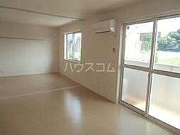 東武野田線 運河駅 徒歩10分の賃貸アパート 1階1LDKのリビング/ダイニング