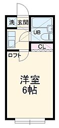 間取図画像 1K