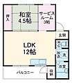 県公社川上第2住宅20号棟2階5.9万円