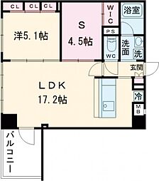 スタイリオ目黒大橋ＨＩＬＬＳＩＤＥ 3階1SLDKの間取り