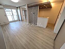 つくばエクスプレス 六町駅 徒歩9分の賃貸アパート 3階2LDKのリビング/ダイニング