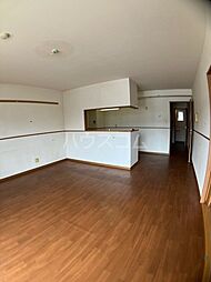 豊橋鉄道渥美線 南栄駅 徒歩13分の賃貸マンション 3階2LDKのリビング/ダイニング