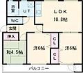 長岡天神竹の台団地F34階8.5万円
