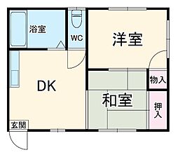間取図画像 2DK