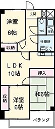 ミレニアム表台 3階3LDKの間取り