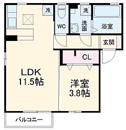 セレッソB棟 1階