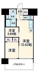間取図画像 1SLDK