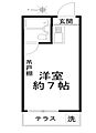 メゾン・ド・ブリーヤン1階6.0万円