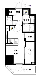 日暮里舎人ライナー 扇大橋駅 徒歩2分の賃貸マンション 5階1DKの間取り